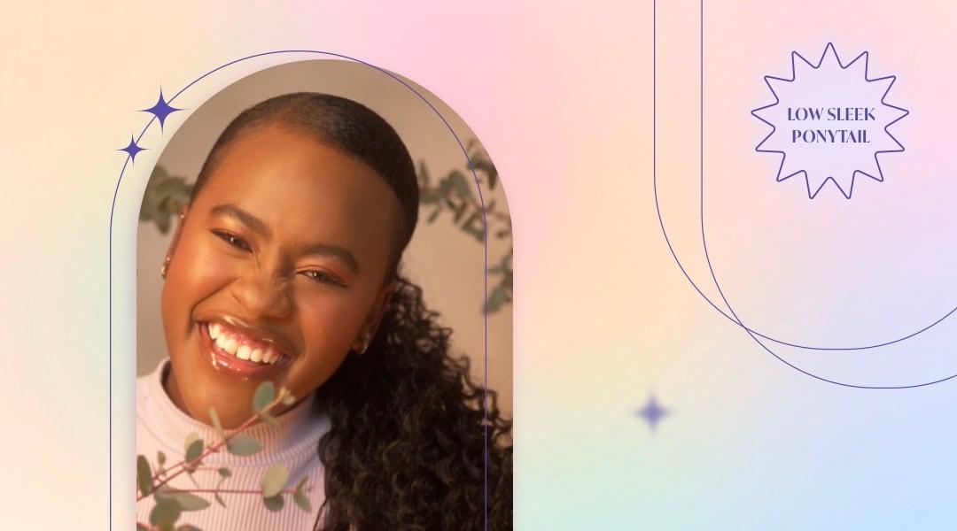 3.1   Fun Fluff   Low Sleek Ponytail